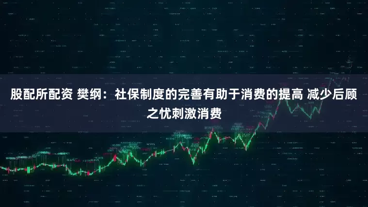 股配所配资 樊纲：社保制度的完善有助于消费的提高 减少后顾之忧刺激消费